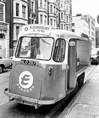 1981 Bloomsbury float in Bury Place (Courtesy Michael Aldread)