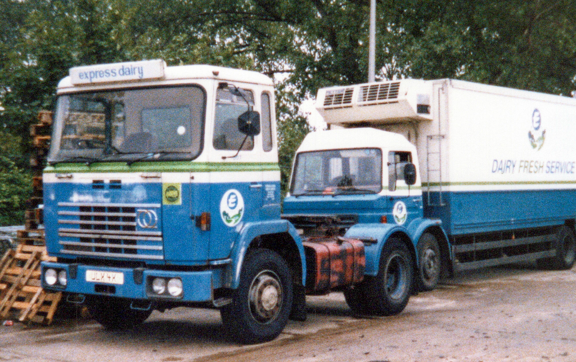 1983? Seddon Atkinson unit that had a back to front range change gearbox. (Courtesy Dave Fane)