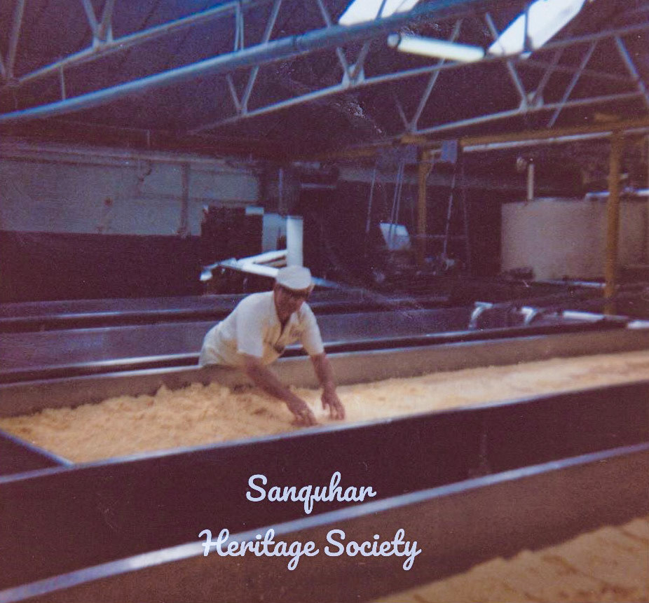 1970's Sanquhar Creamery. (Courtesy The Royal Burgh of Sanquhar Heritage Society)