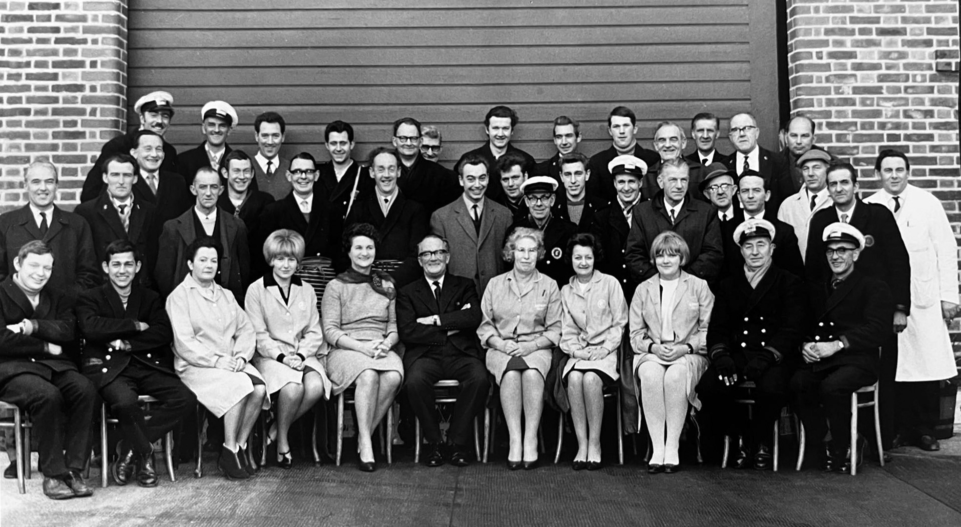 1966 Northwood Depot staff. (Courtesy Louise Chapman)