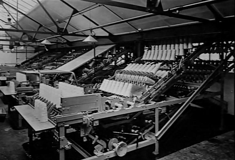 1920s Experiments with wax paper cartoned milk were carried out. (Express 125 Years video still)