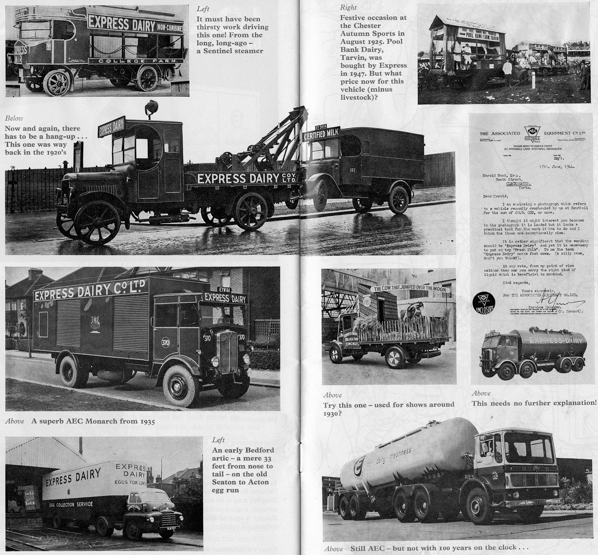 1975 Part of Roger Kenney's collection of Express vehicle pictures