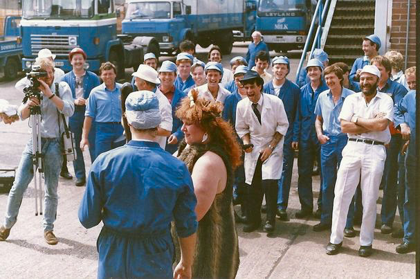 1986 Express Exeter retirement of Martin Evans (Photograph courtesy Phillip Budd)