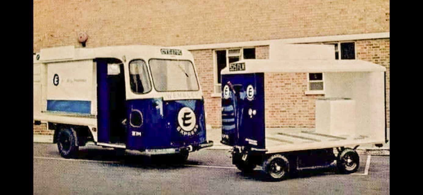 1960's? Wembley floats on display, probably at South Ruislip (Courtesy John Hickman)