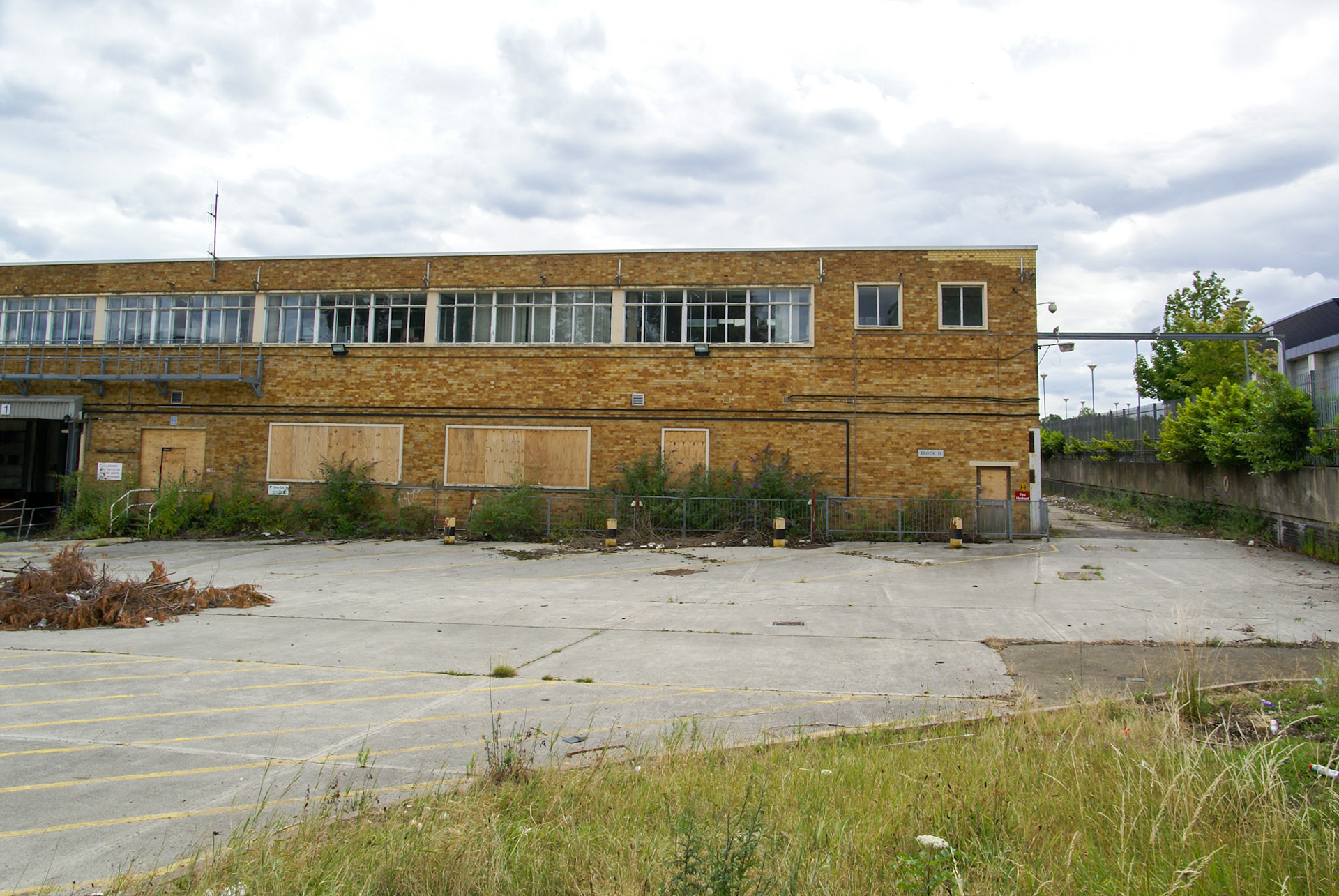 2009 South Ruislip site after purchase by Arla and closure