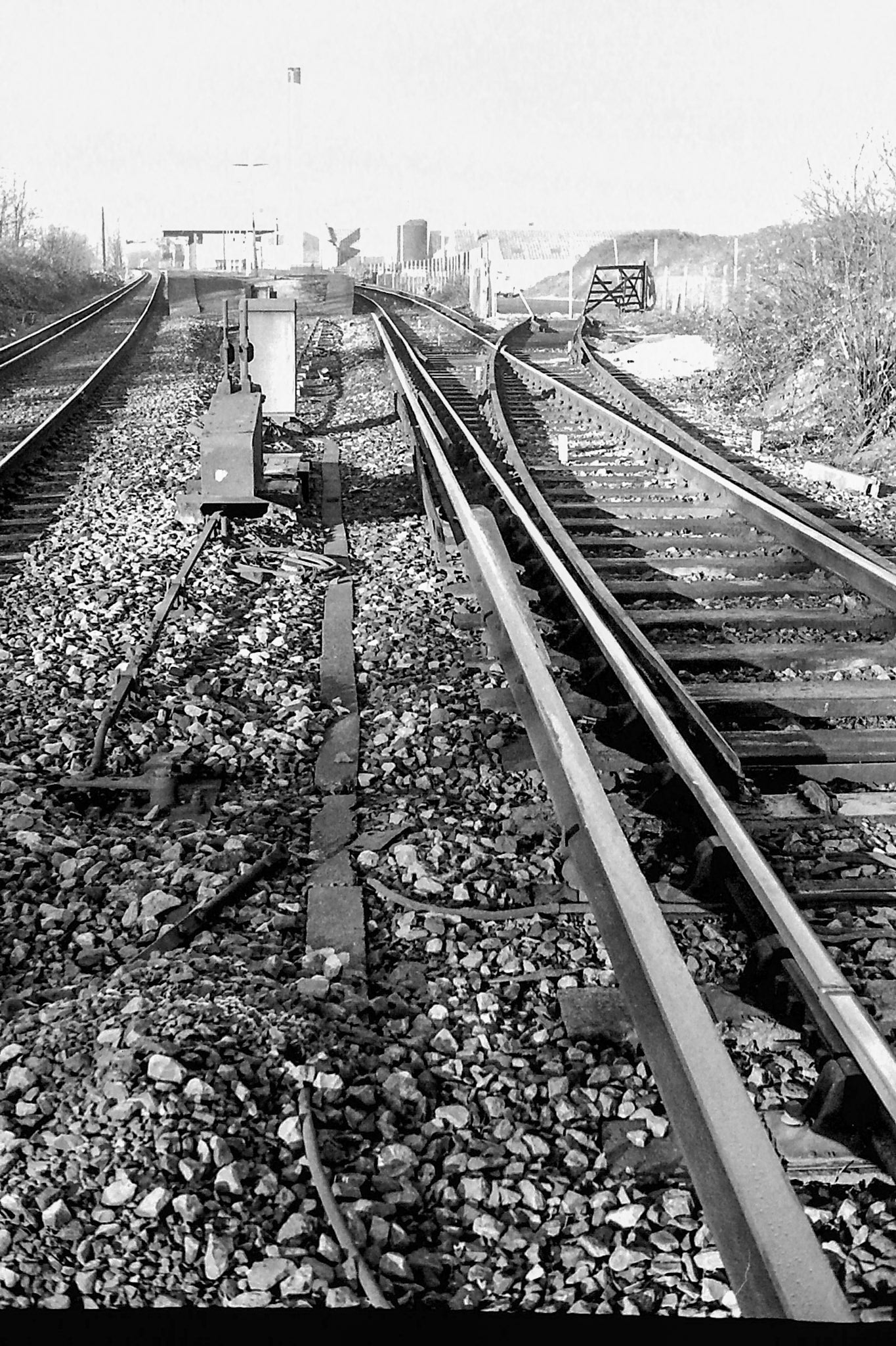 1979 South Morden rail siding and track removal. (Photographer Sam Jones)