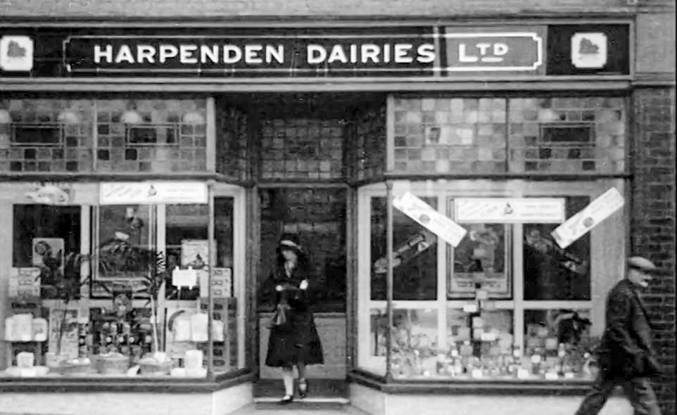 1920's? Harpenden Dairies shop