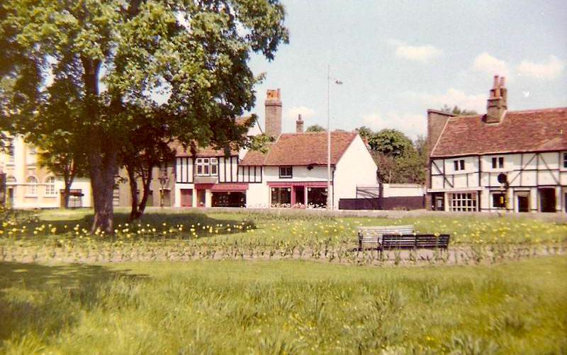1980's? Location of Express Depot in Cross Street, Uxbridge (Courtesy Richard Gaylard)