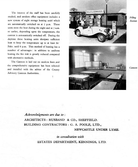 1957 Wales &amp; Edwards Souvenir Brochure, produced to mark the opening of the new Harlescott works in April. (Courtesy milkfloats.org.uk)