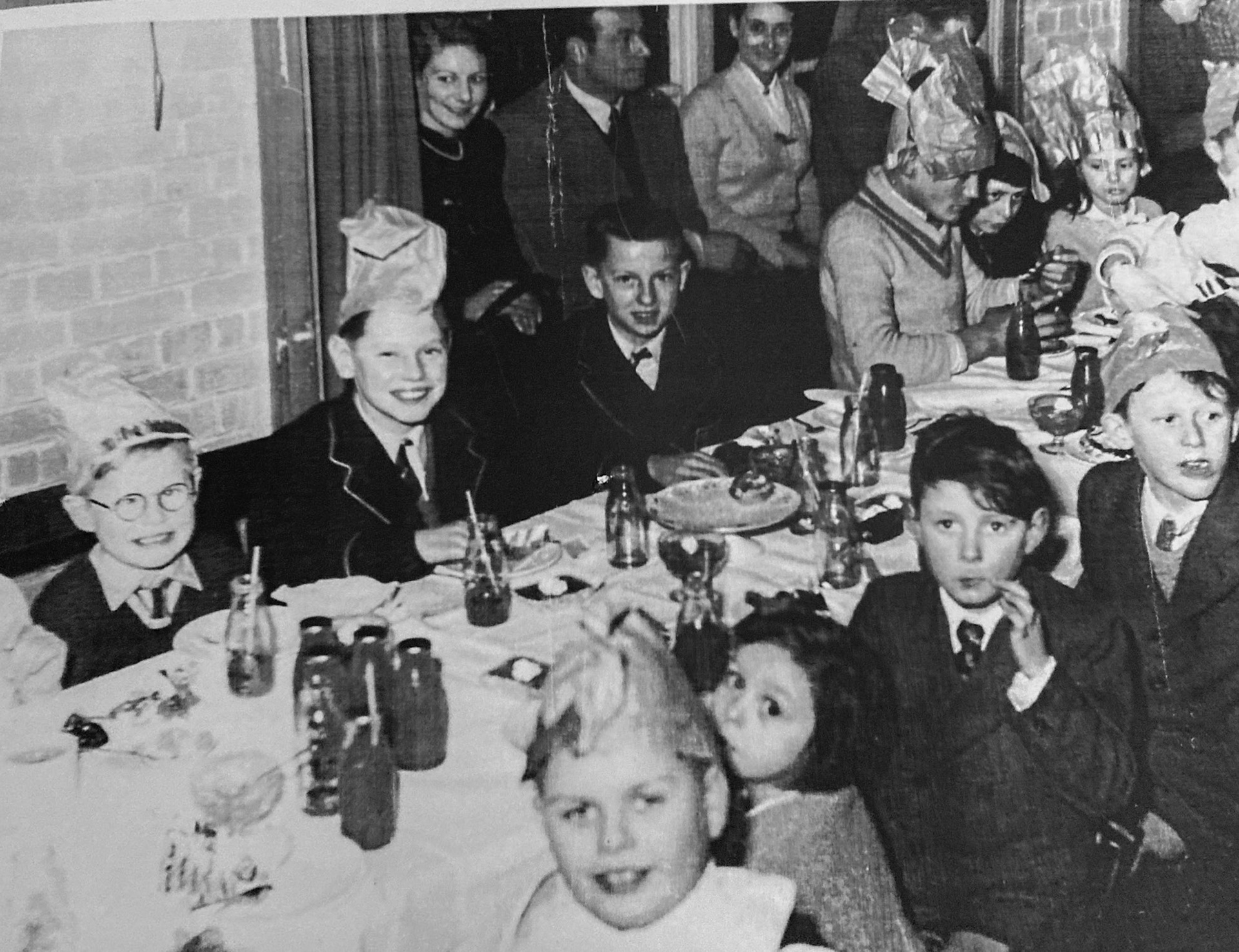 1950'S South Morden, Kids Christmas party (Courtesy Chris Jelly)