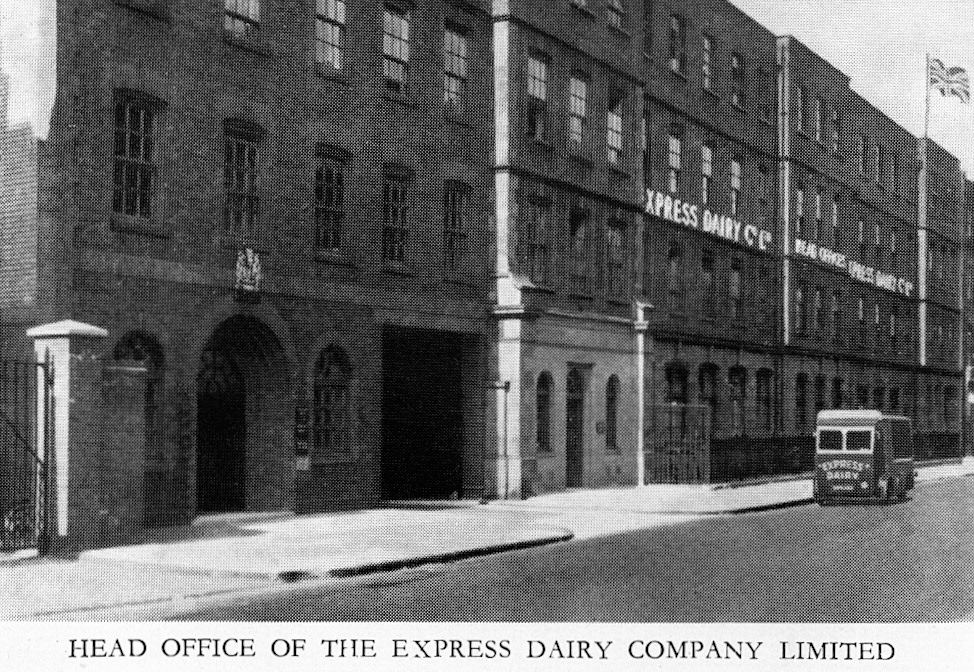 1954 Tavistock Place Head Office. (Express Salesman's Manual Fourth Edition)