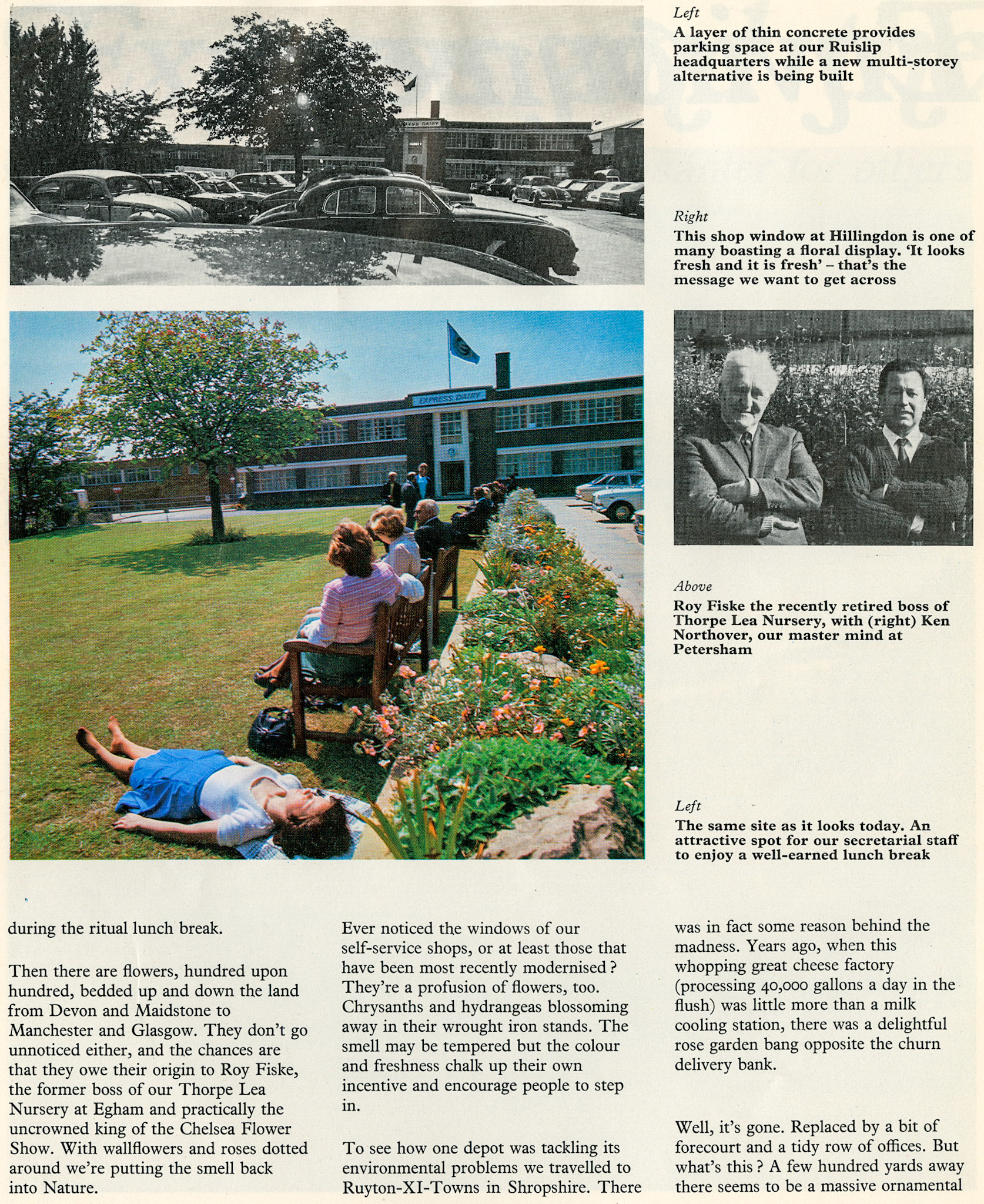 1975 Express and the environment