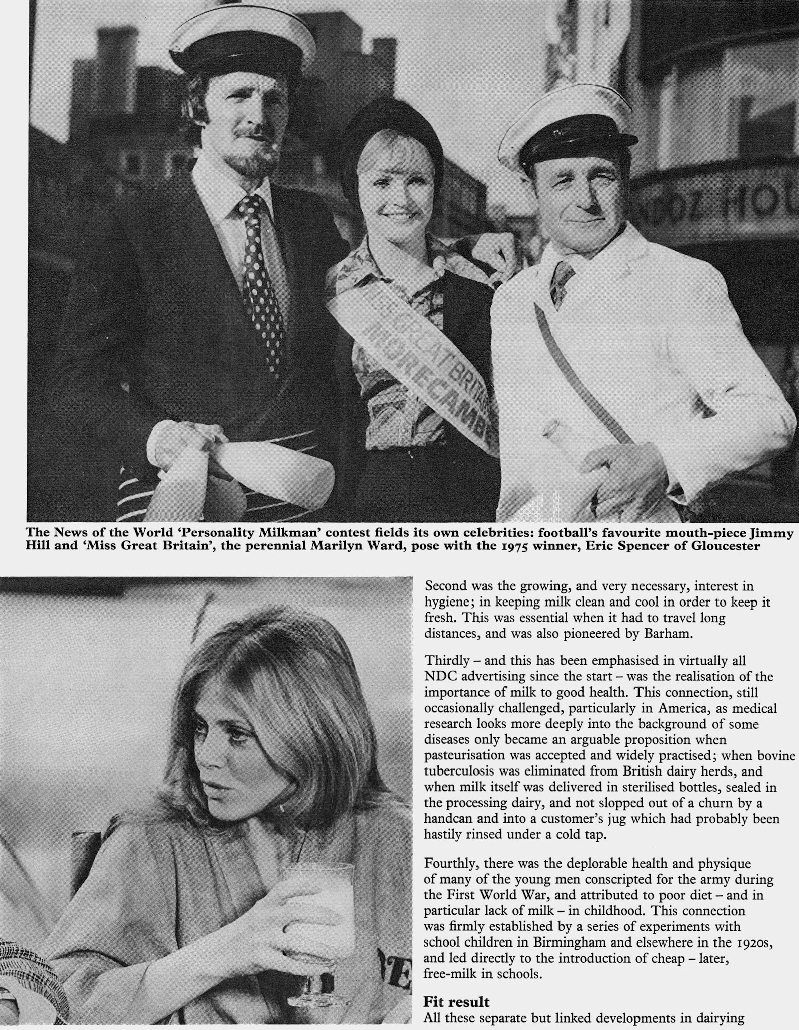 1975 National Dairy Council marketing campaigns explained. (Express News Summer)