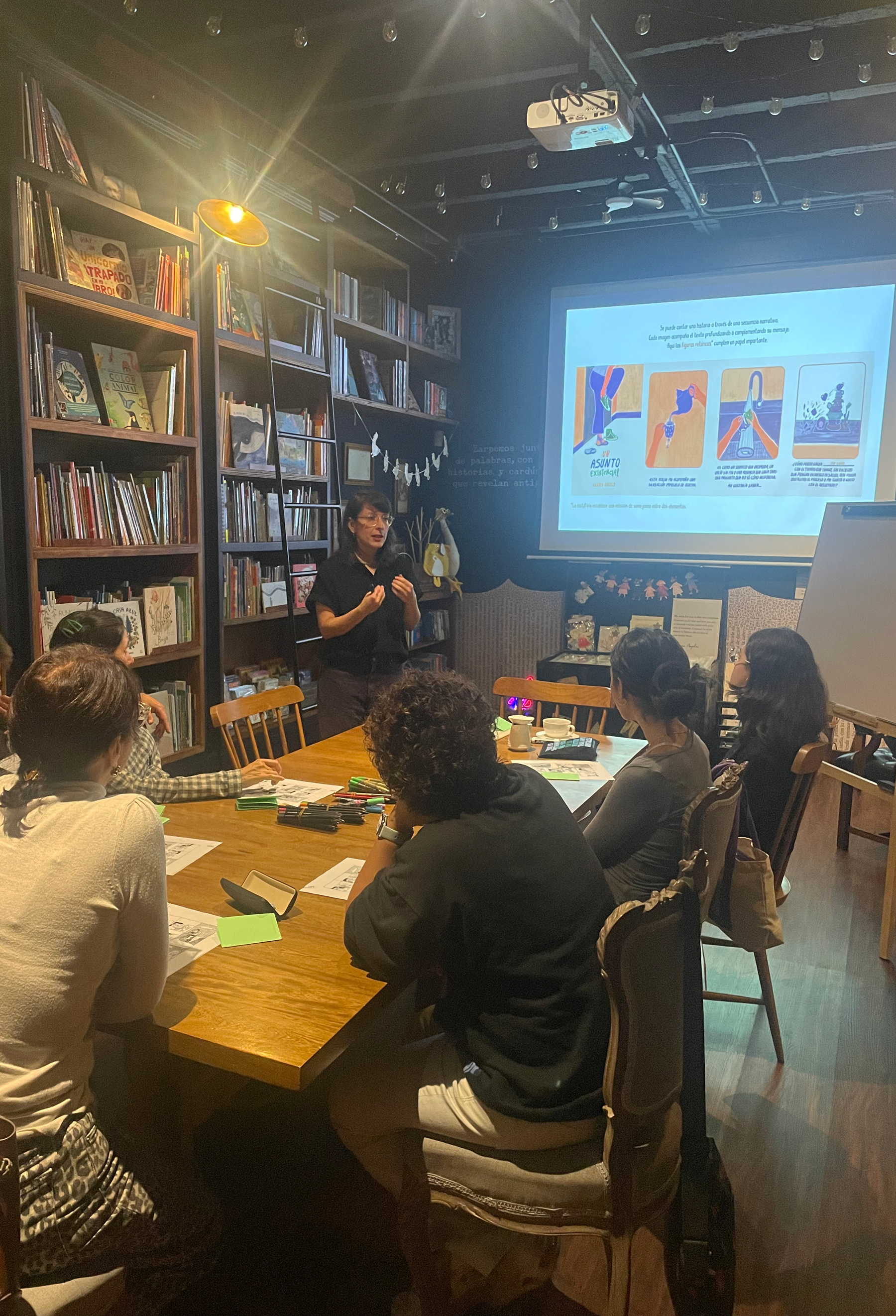 Taller en la librería Cotidiana - Junio 2025