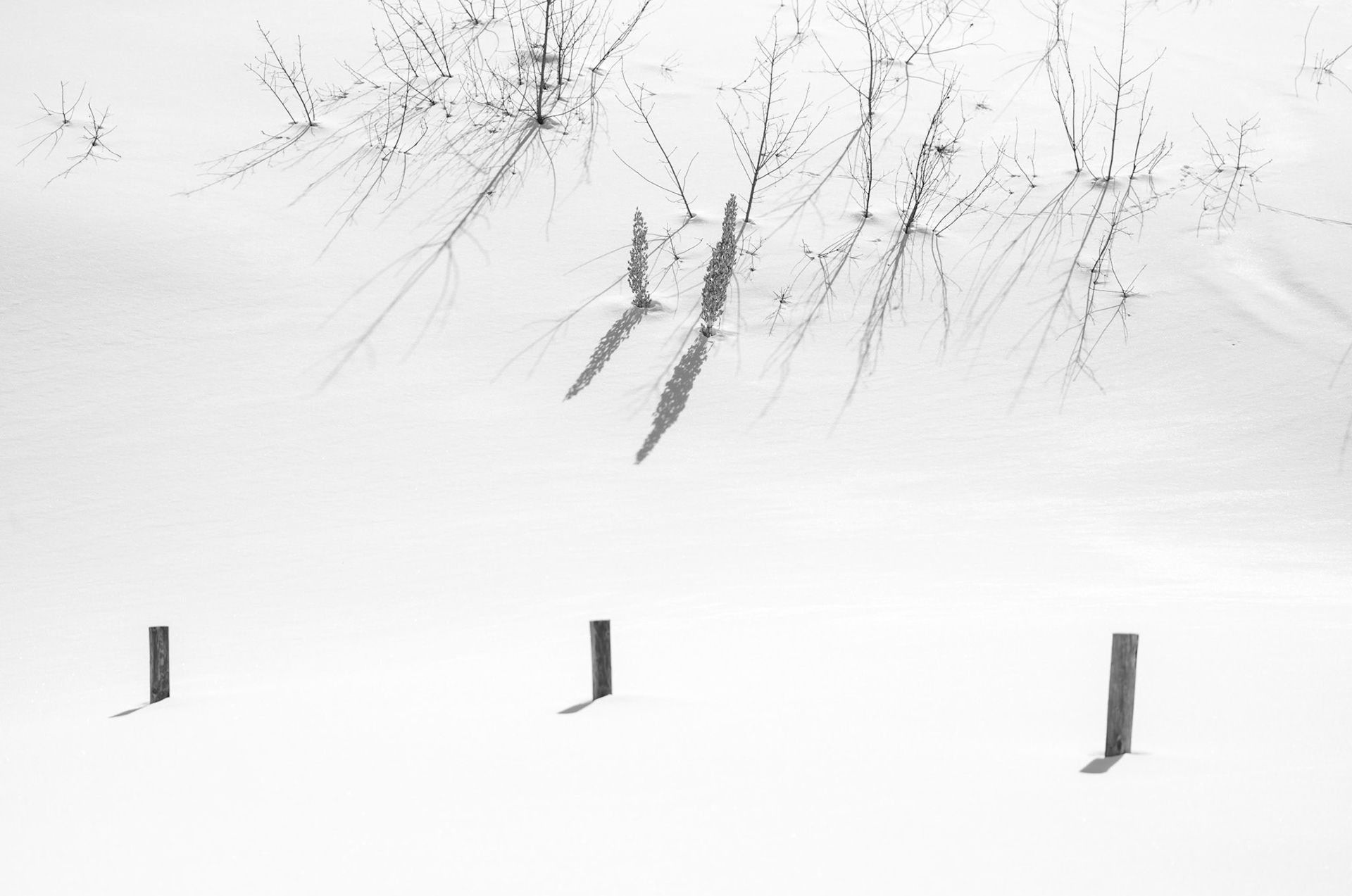 Drifting snow