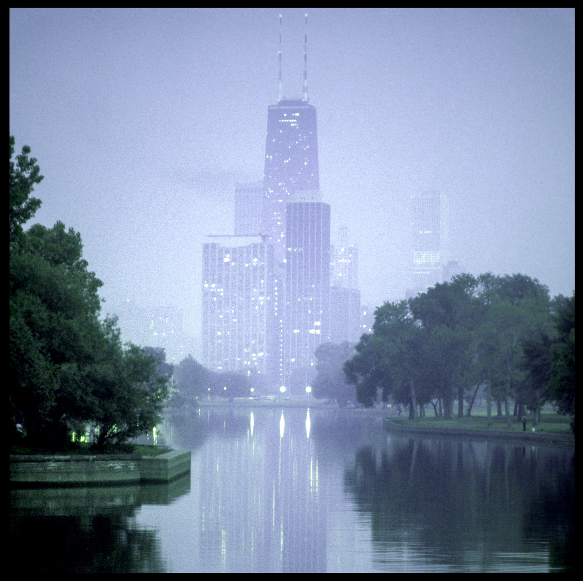 The blue hour, Lincoln Park