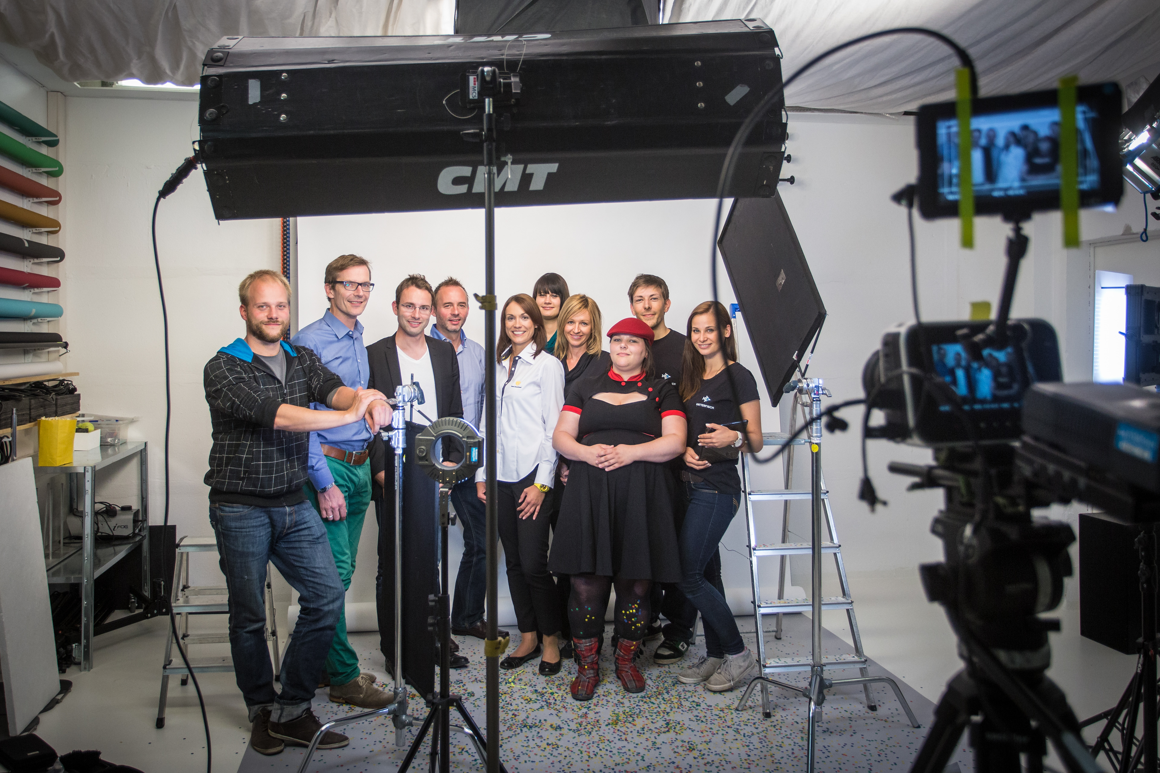 2015 Dreh zu den Vodafone Hilfevideos und Virtielle Assistentin