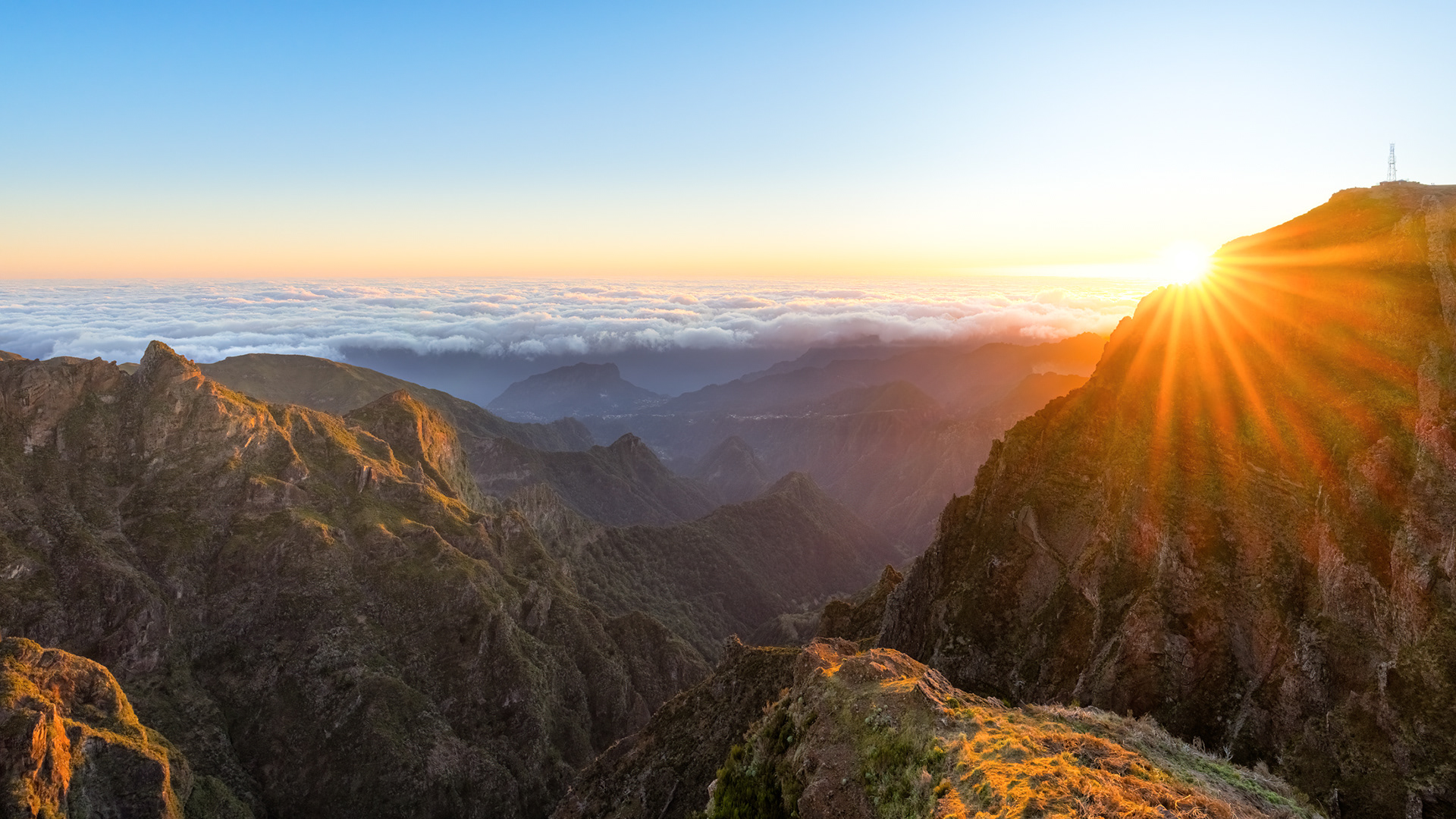 Sunrise at Pico do Arieiro