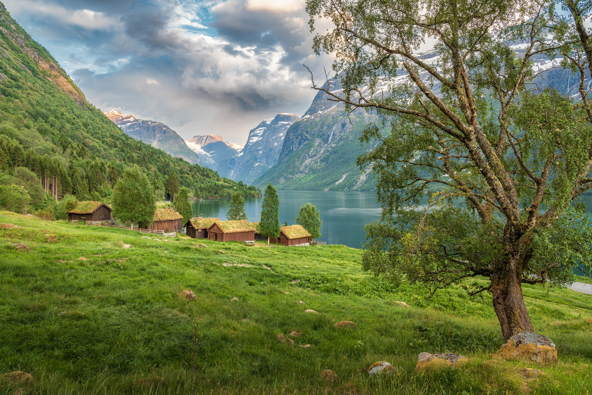 Echoes of History by Lovatnet Lake