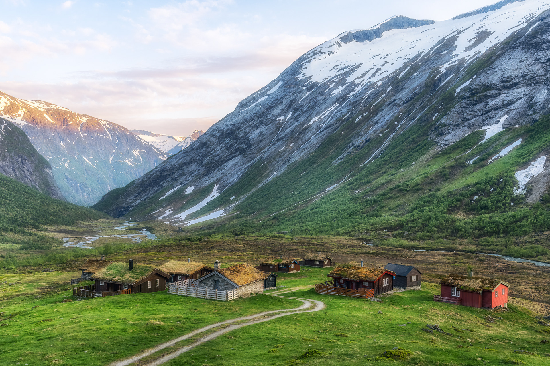 The Village Beneath the Mountains