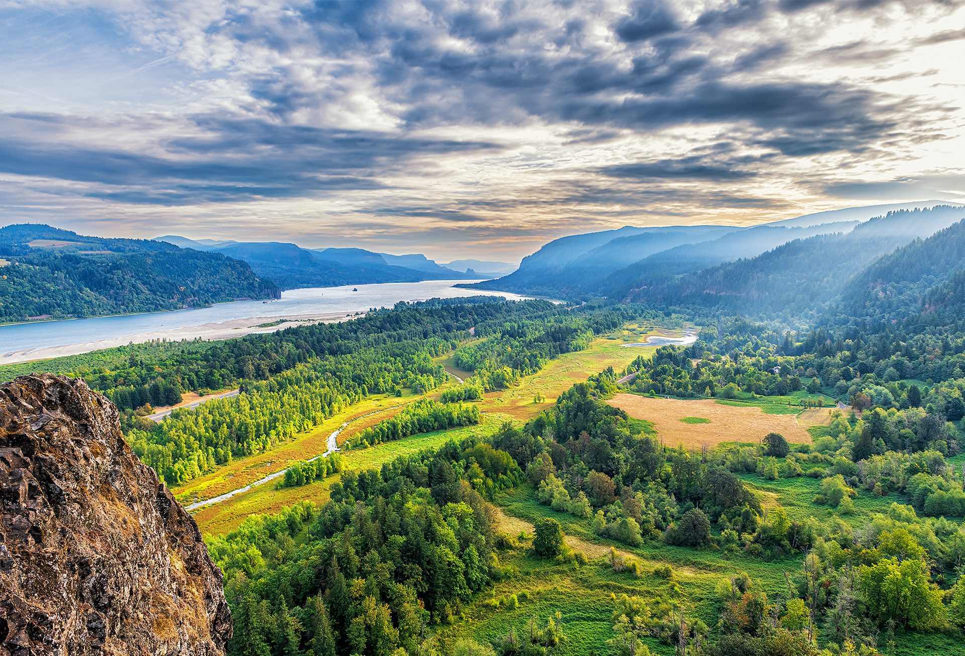 Columbia River Gorge Sunrise