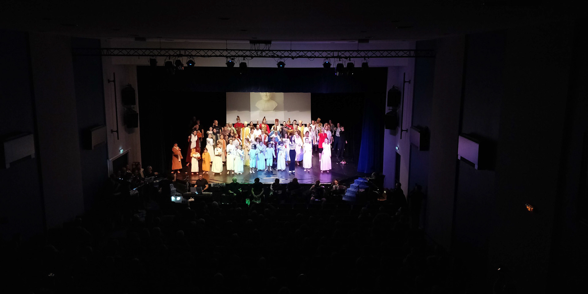 Création et régie lumière pour un spectacle de théâtre
