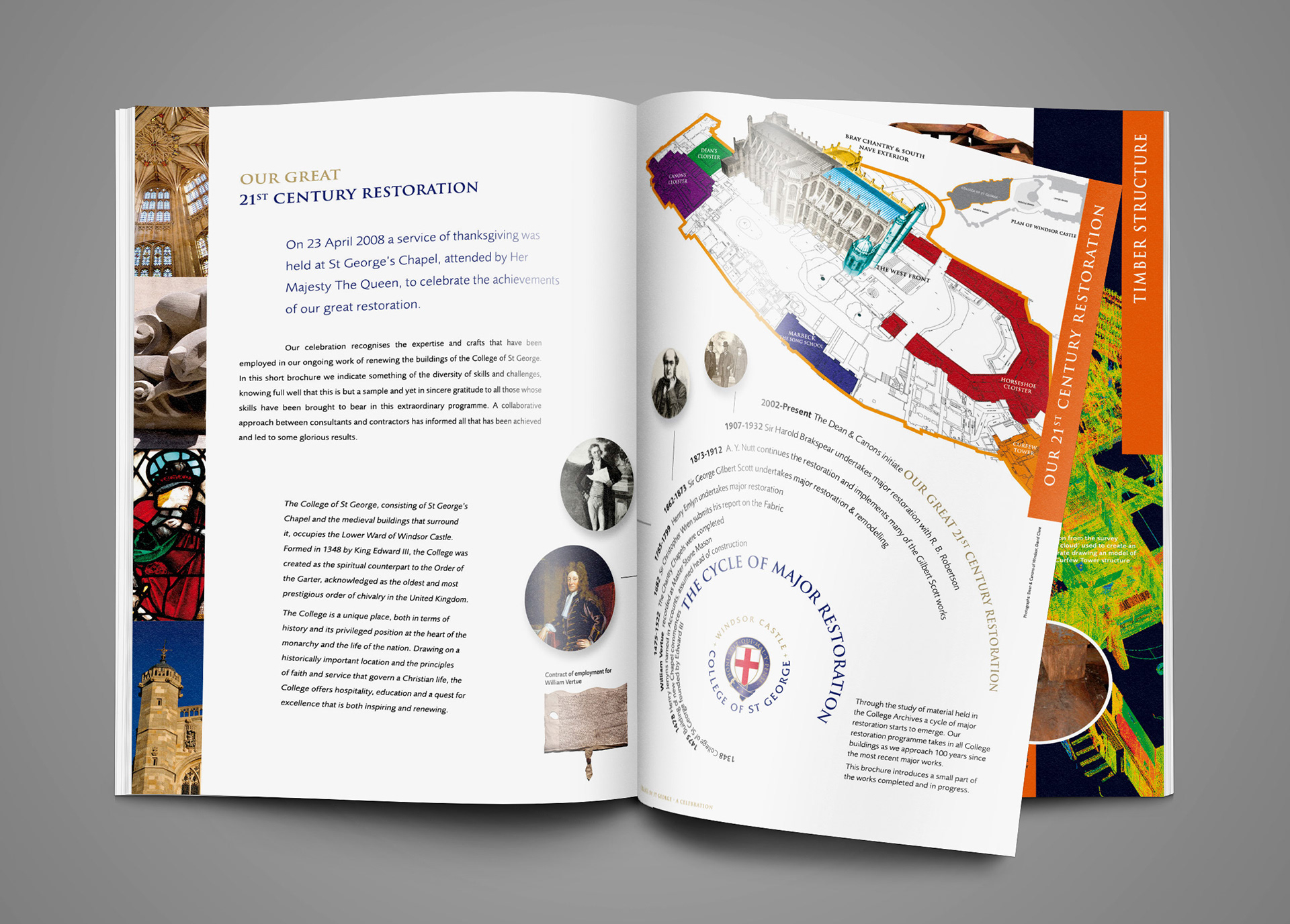 Exhibition brochure design