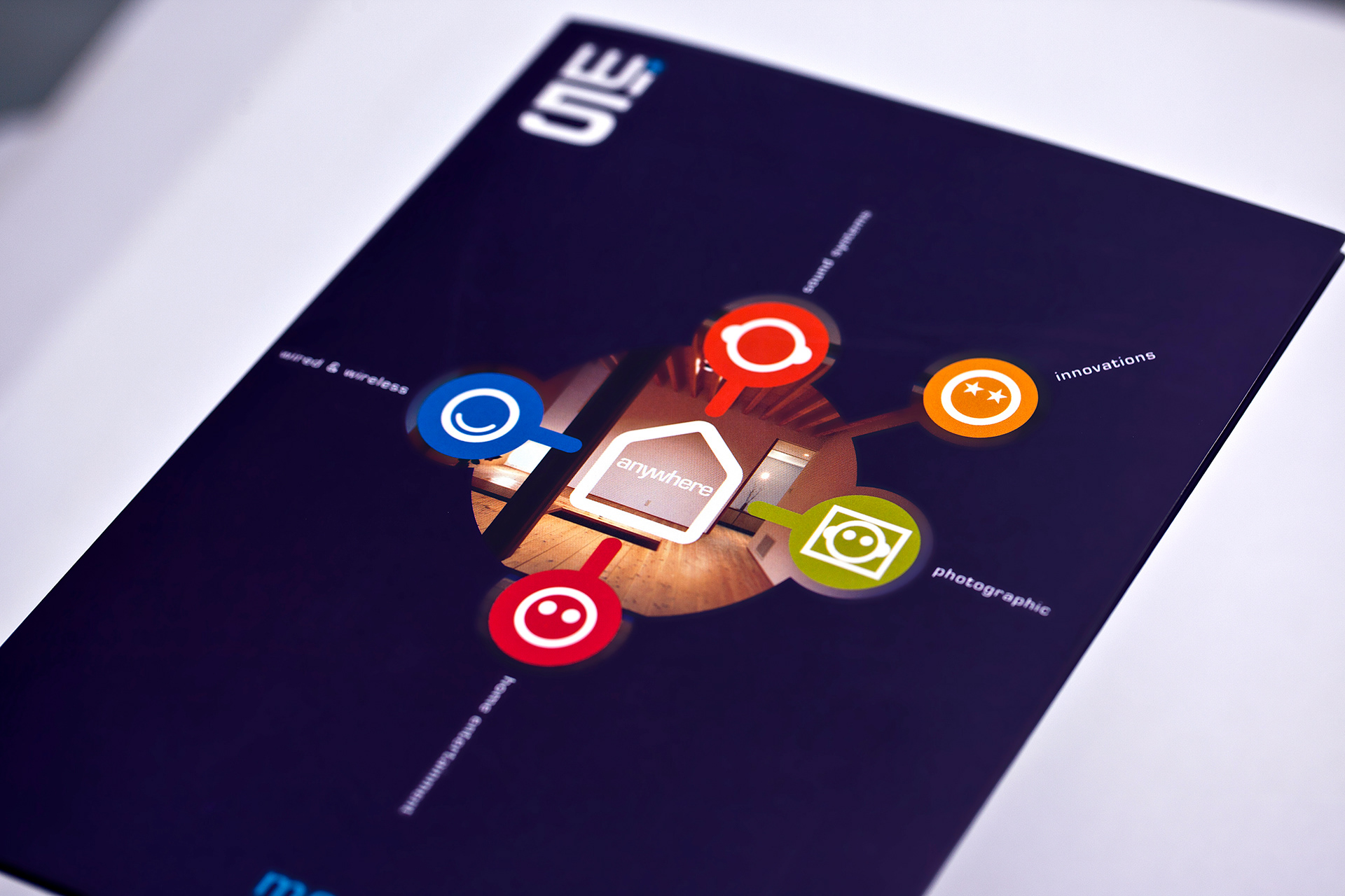 Brochure for technology retailer