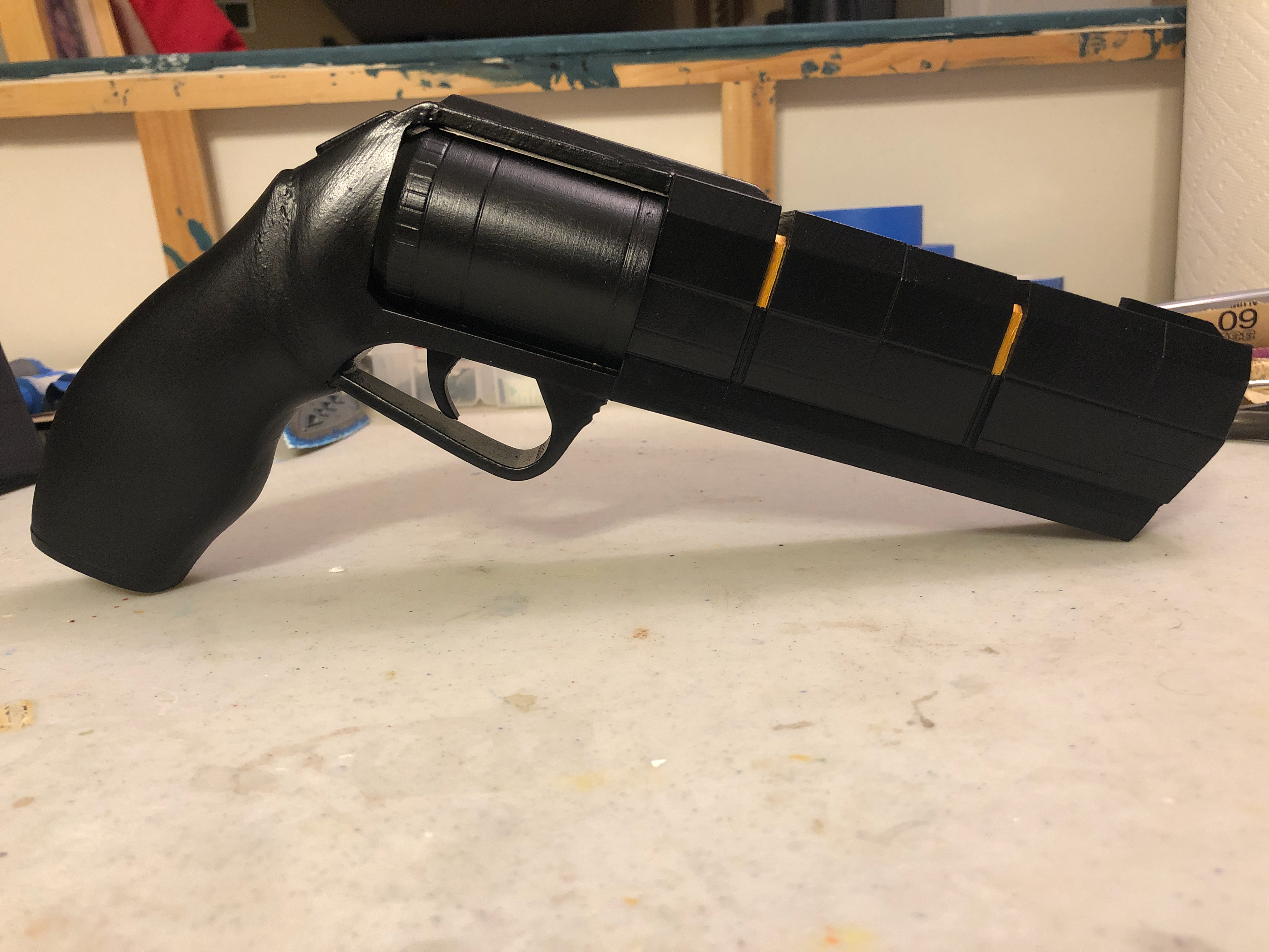 Finished service weapon prop