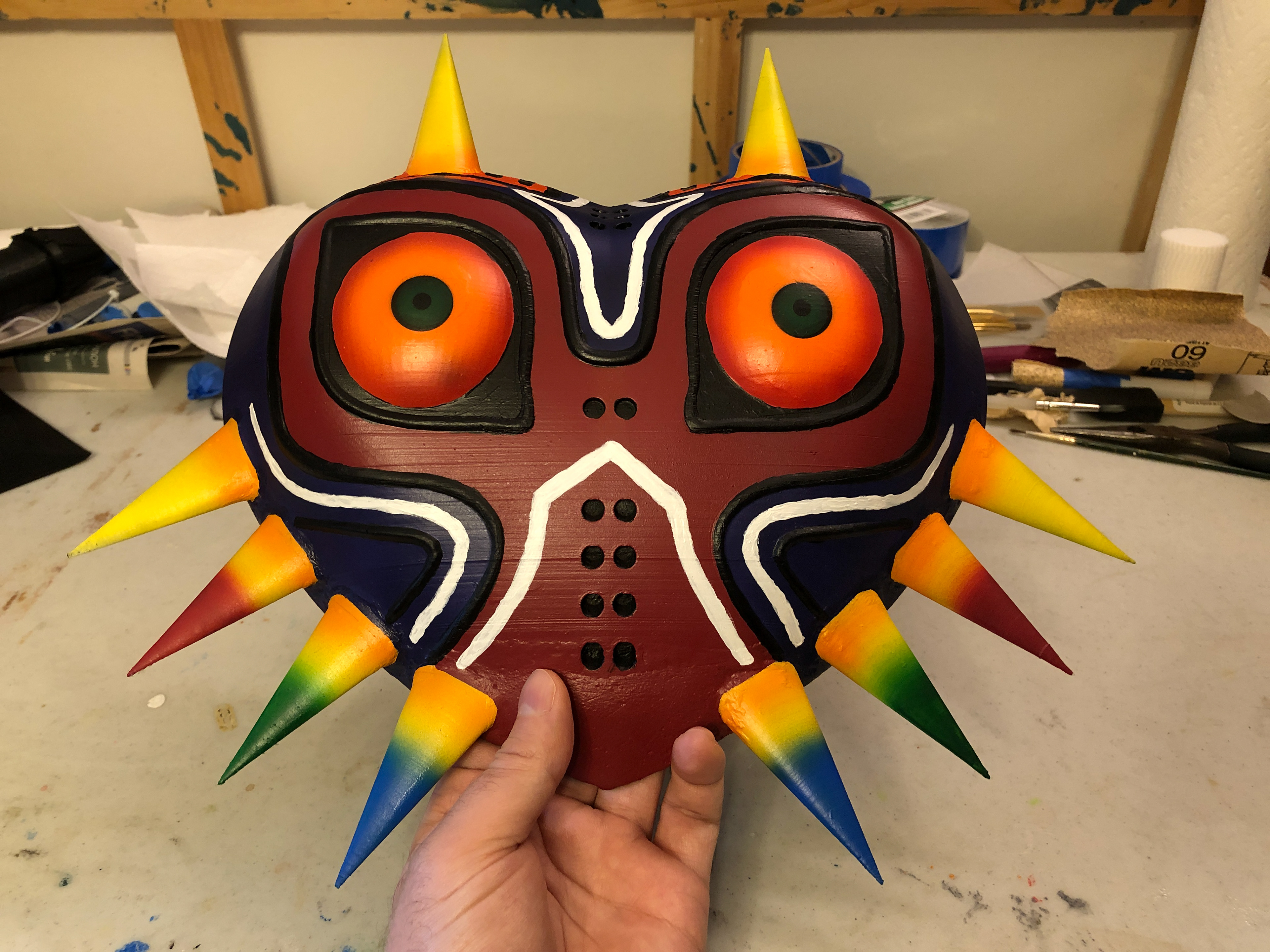 finished mask