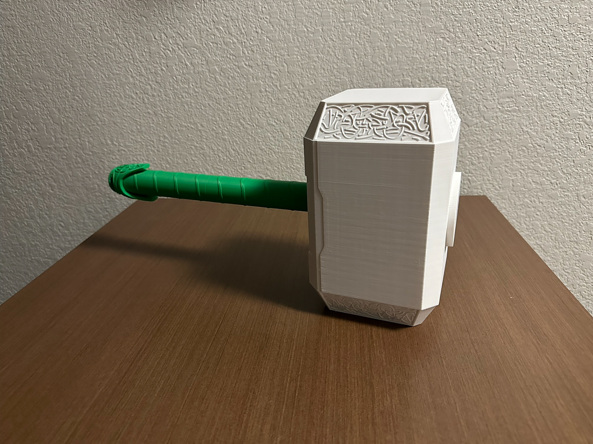 Mjolnir raw print