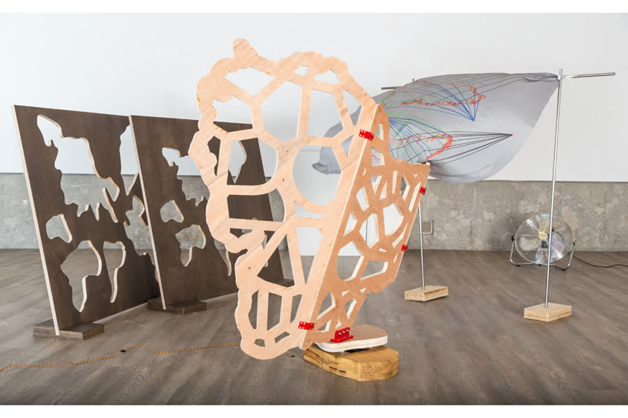 Layers in flux. Trabajo de estudio para la exposición en Galeria Fernando Santos in  Porto Portugal (Junio 2016)