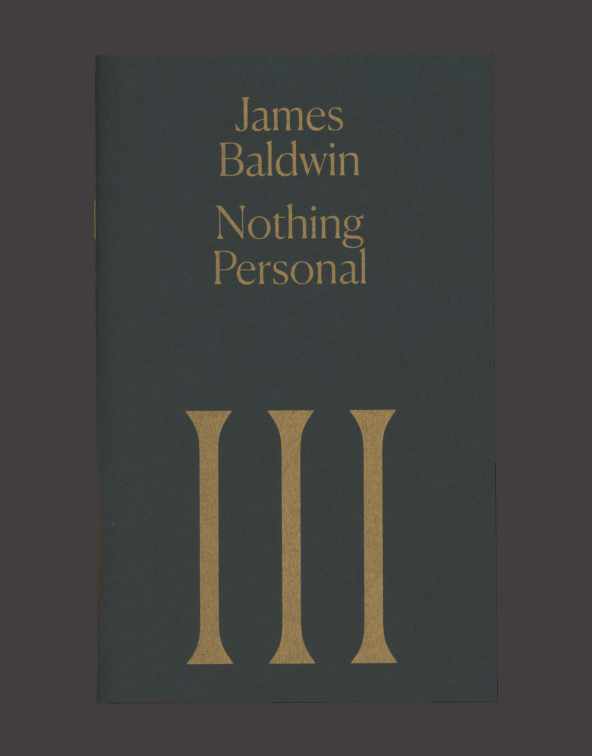 "Nothing Personal" cover