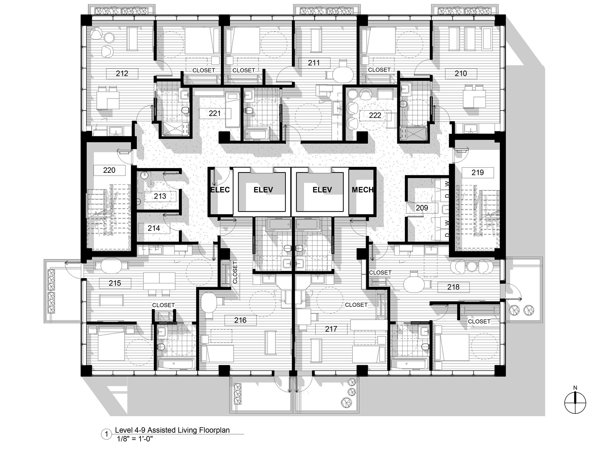 Floors 4-9