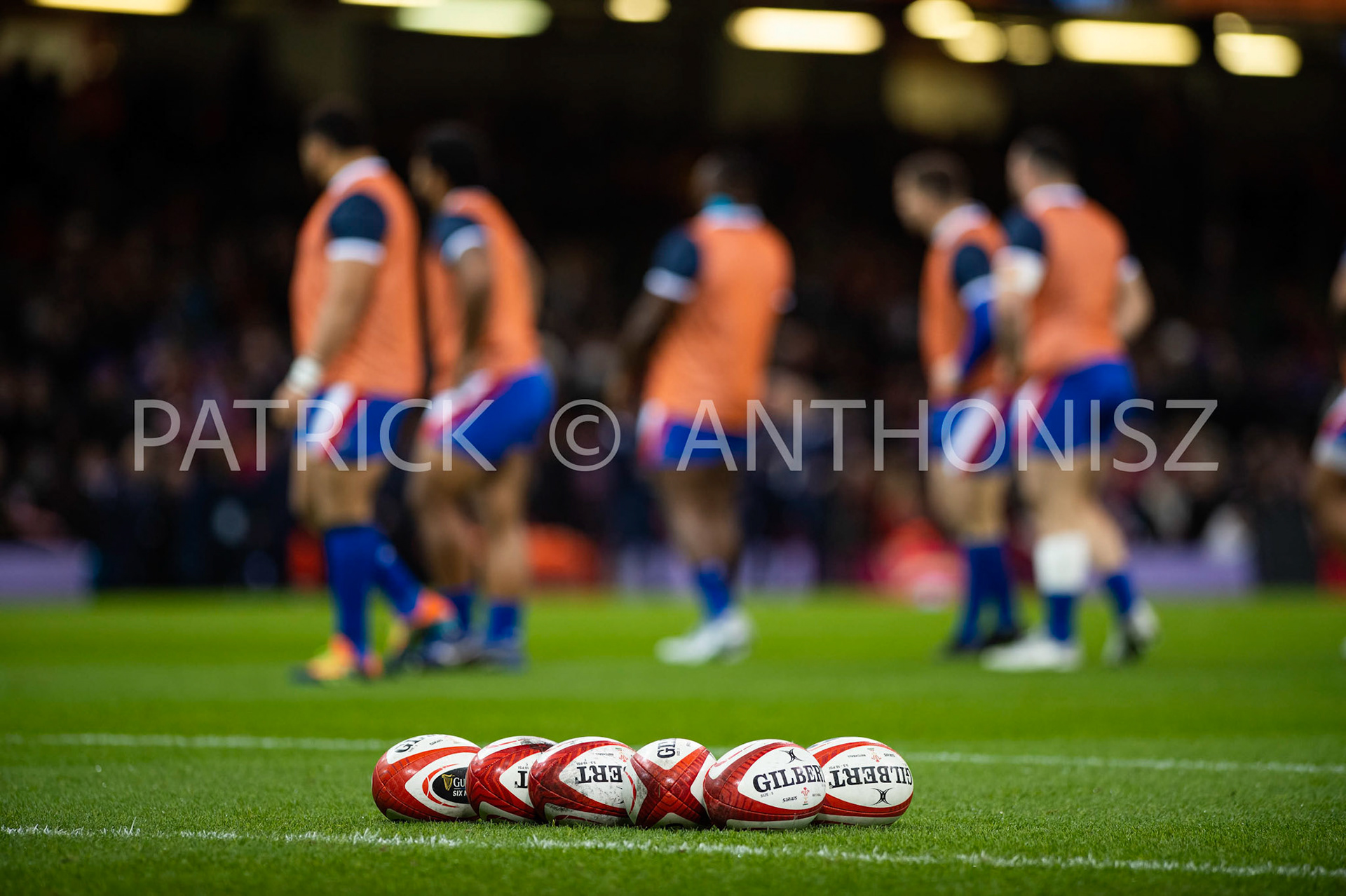 Wales v FranceCARDIFF, WALES 2022- March 11:  Wales and France at Principality Stadium on March 11/2022  in Cardiff, Wales.