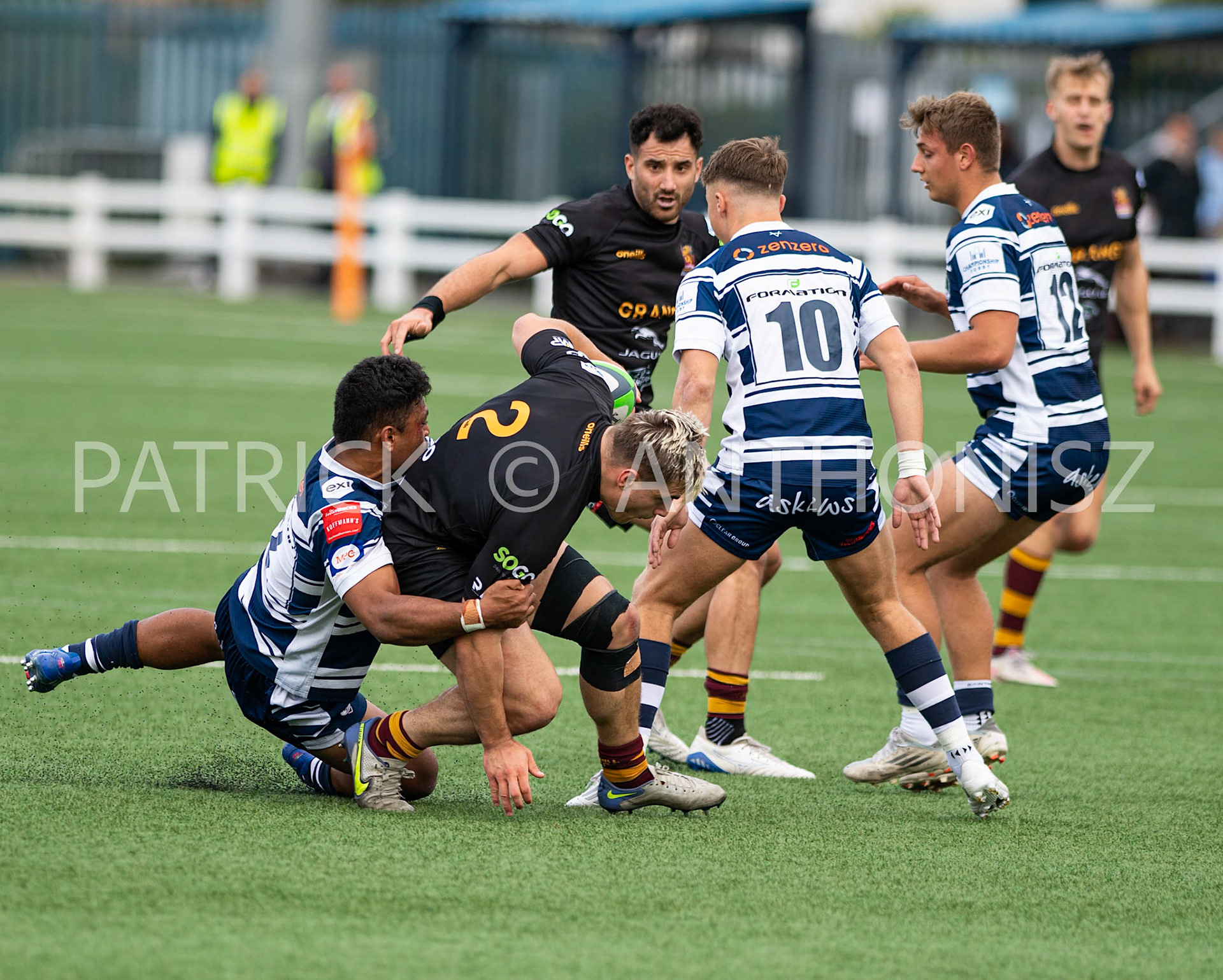 Coventry, ENGLAND- Sept -24 - 2022 : match between  Coventry Rugby  and Ampthill Rugby  at Coventry , England.