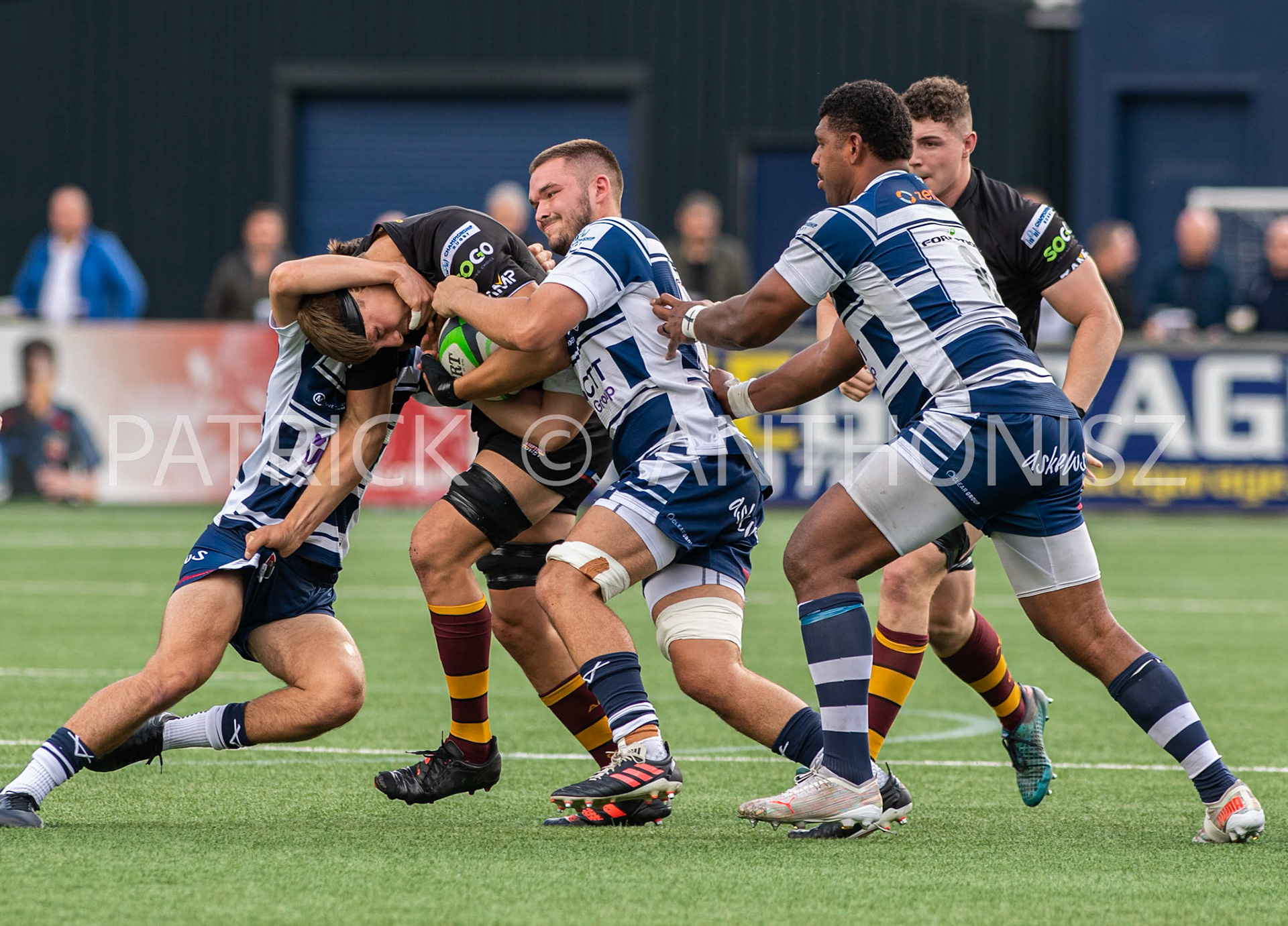 Coventry, ENGLAND- Sept -24 - 2022 : match between  Coventry Rugby  and Ampthill Rugby  at Coventry , England.