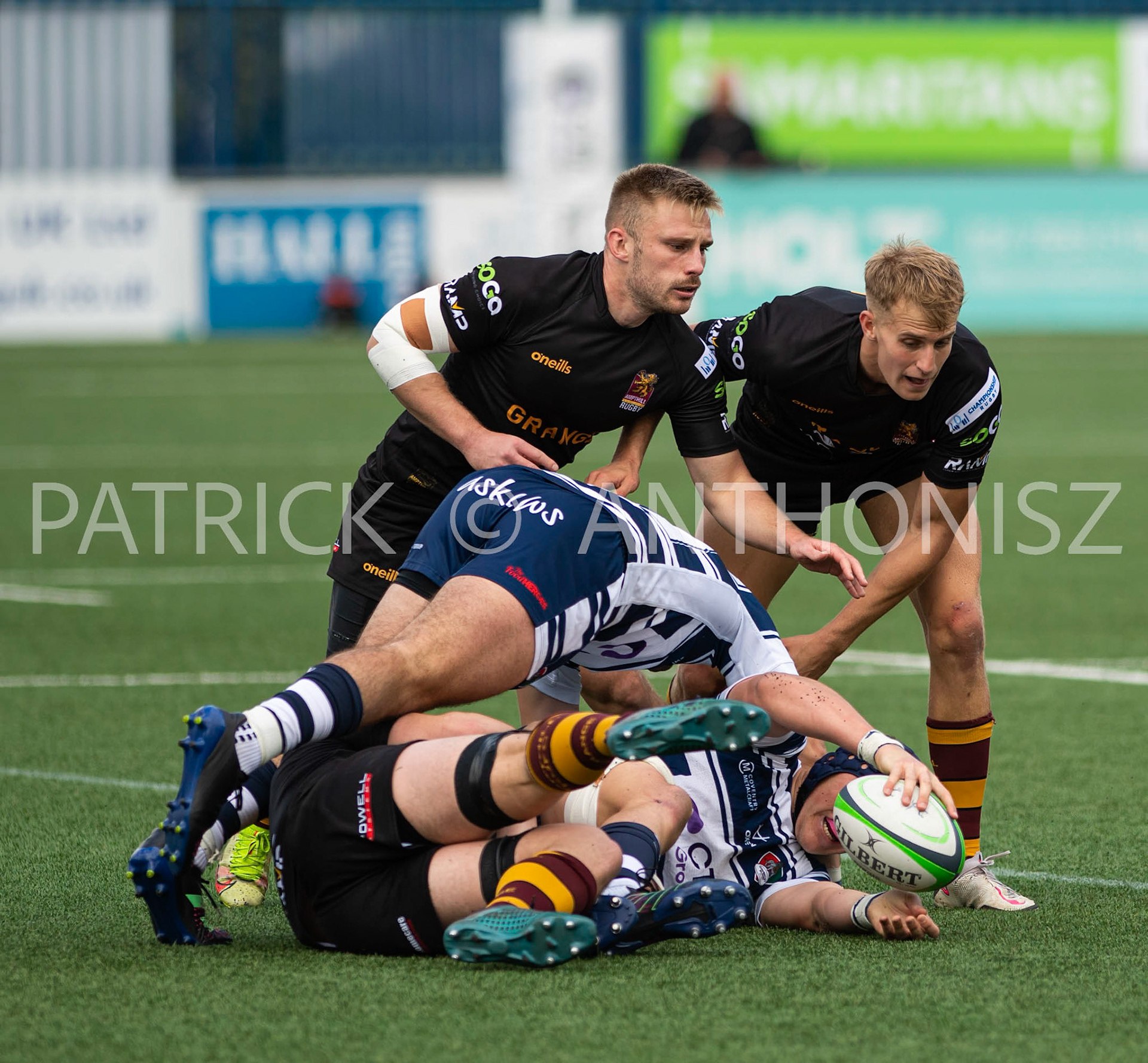 Coventry, ENGLAND- Sept -24 - 2022 : match between  Coventry Rugby  and Ampthill Rugby  at Coventry , England.