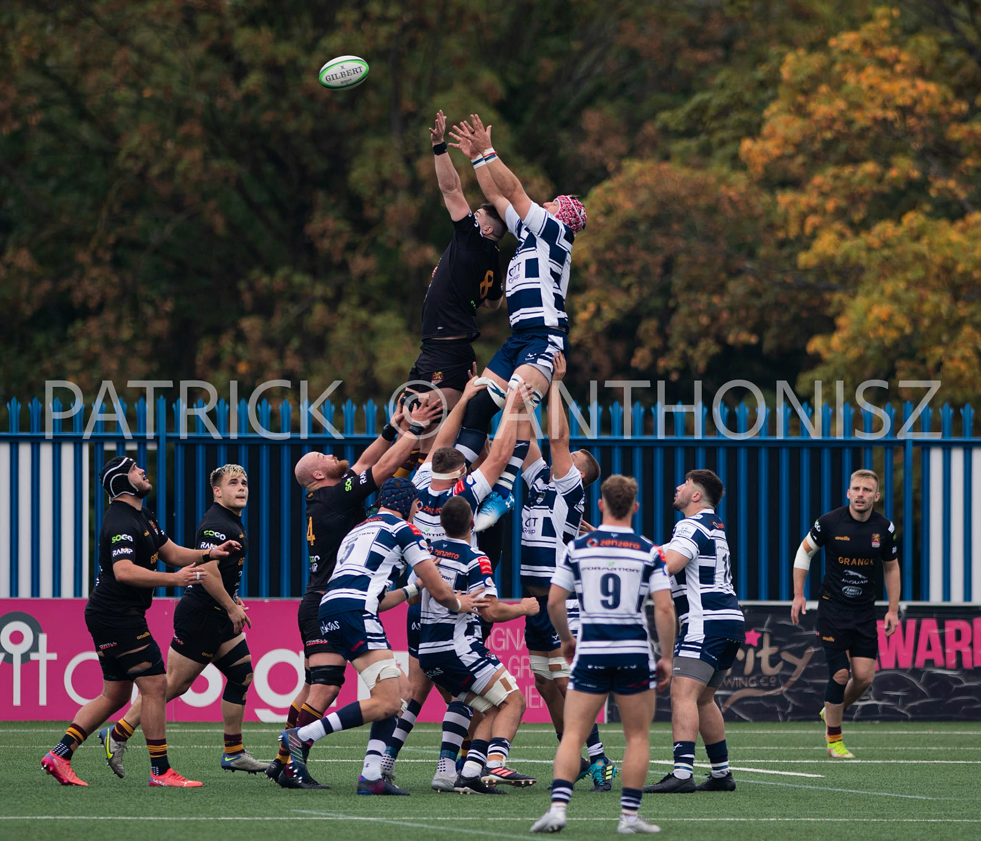 Coventry, ENGLAND- Sept -24 - 2022 : match between  Coventry Rugby  and Ampthill Rugby  at Coventry , England.