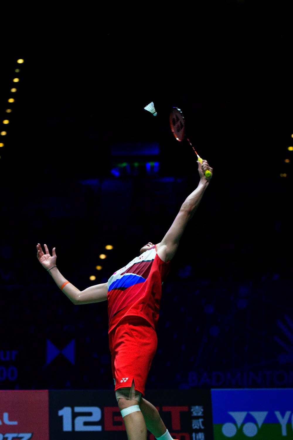 All England Open Badminton Championships : DAY 3
BIRMINGHAM, ENGLAND - MARCH 8 :   MEN’Singles  Kento  MOMOTA of   JAPAN     in action   at  the Yonex All England Open Badminton Championships at Arena Birmingham on March 8, 2019  Birmingham, England