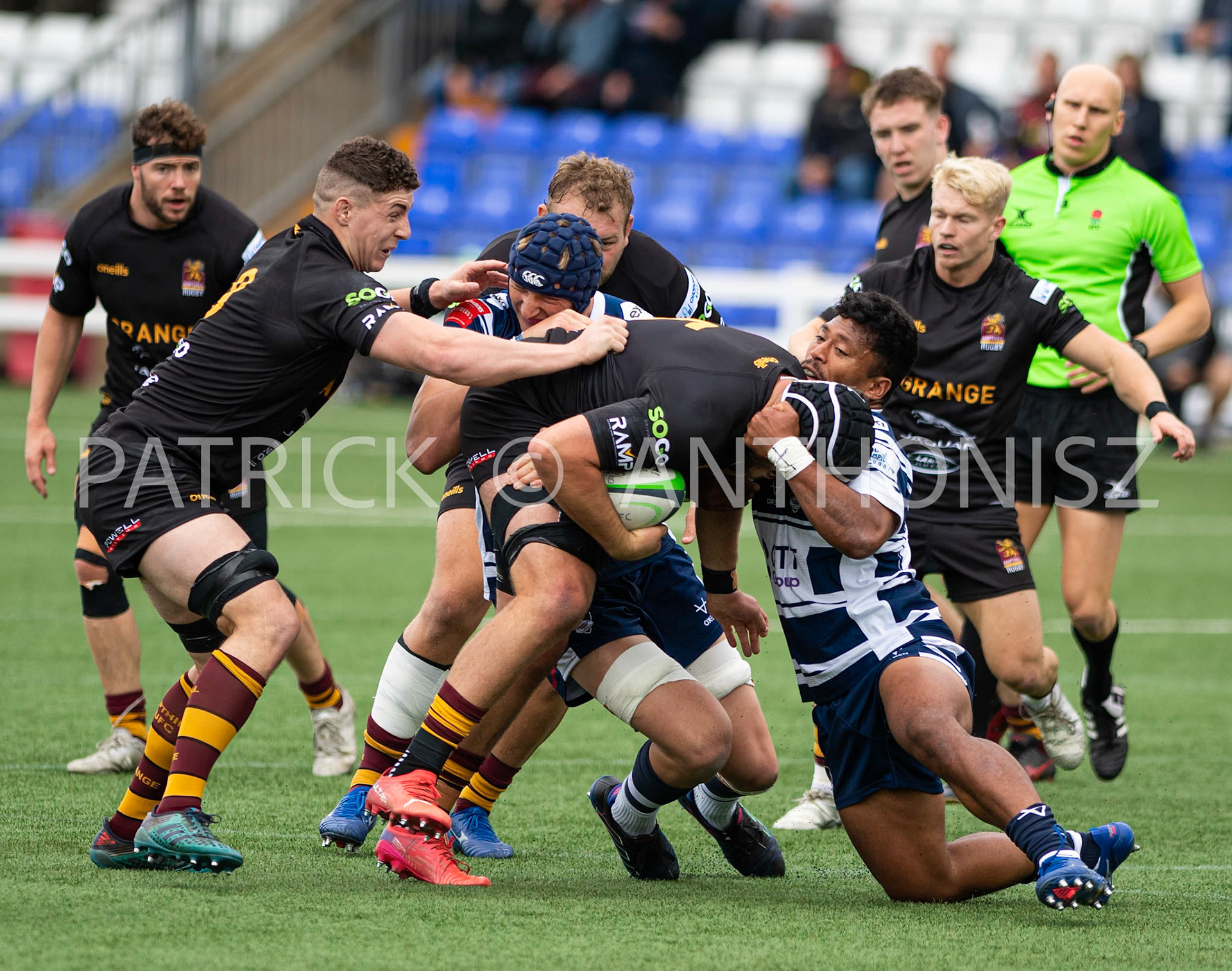 Coventry, ENGLAND- Sept -24 - 2022 : match between  Coventry Rugby  and Ampthill Rugby  at Coventry , England.