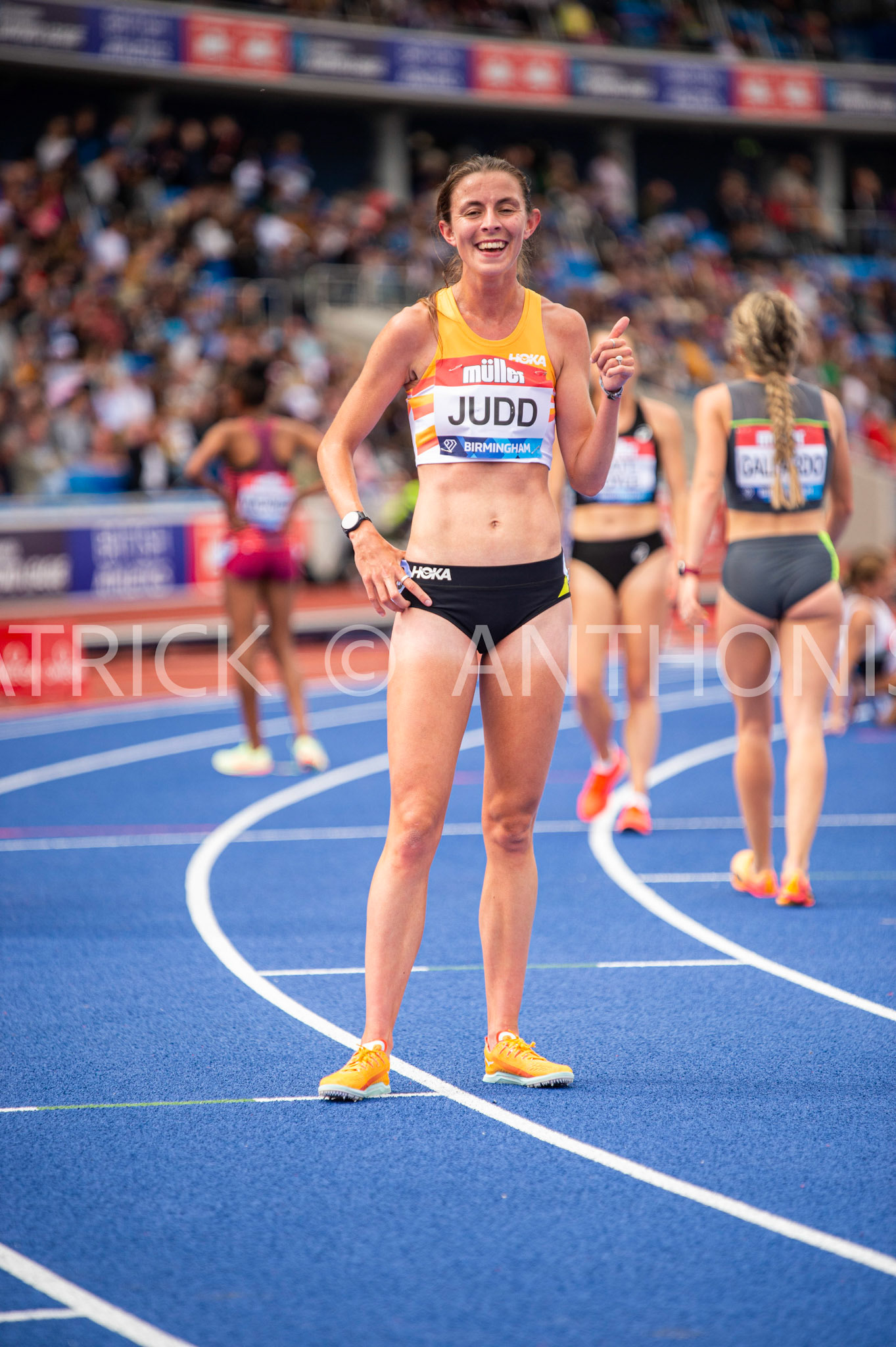 21-MAY-2022  Jessica Judd is seen at  the Women 5000m at the Muller Birmingham  Diamond League   Alexander Stadium,  Perry Barr, Birmingham