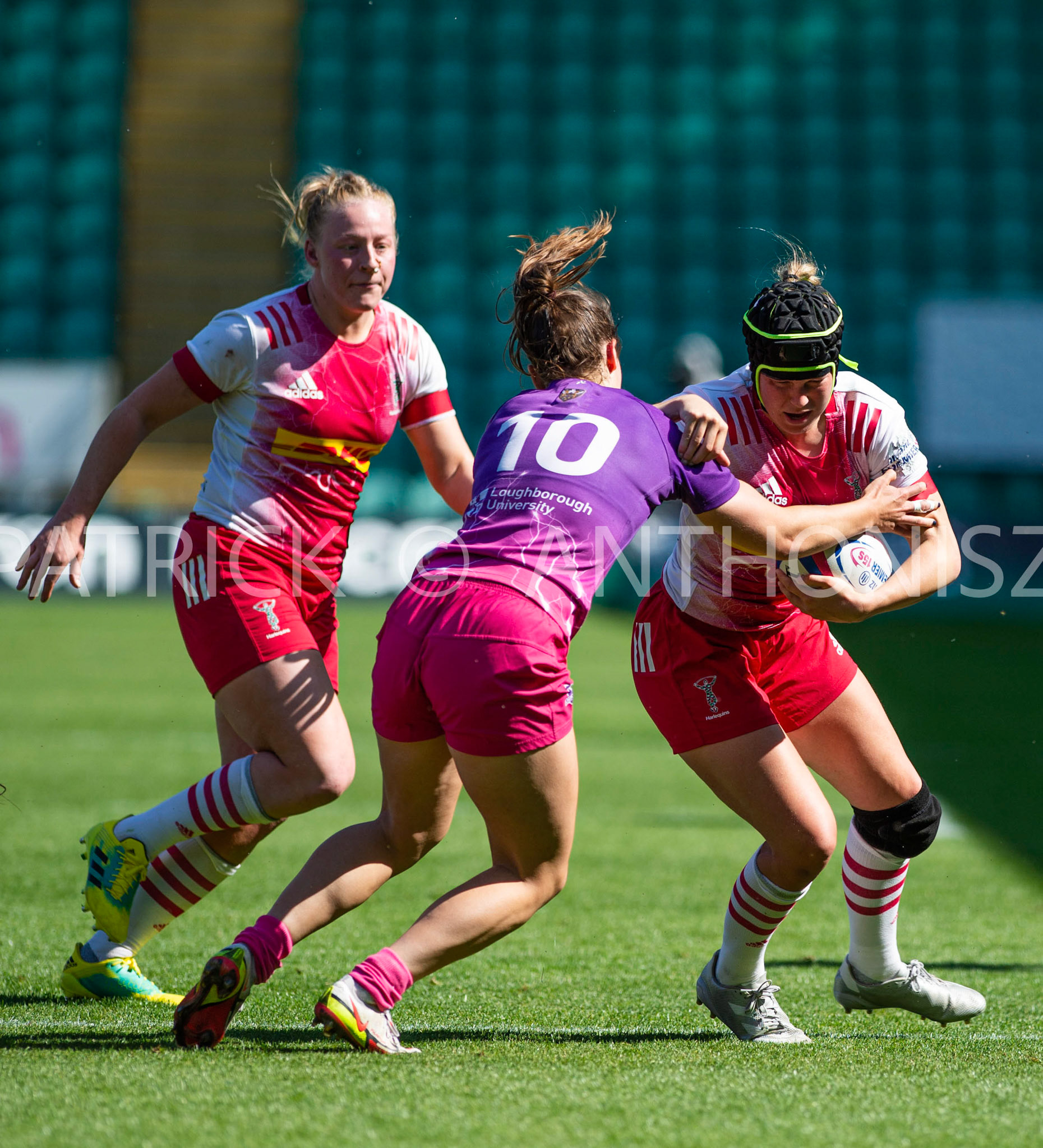 Northampton -14–May-2022.  Loughborough Lightning Vs Harlequins Womens at cinch Stadium Franklin's Gardens Northampton  .