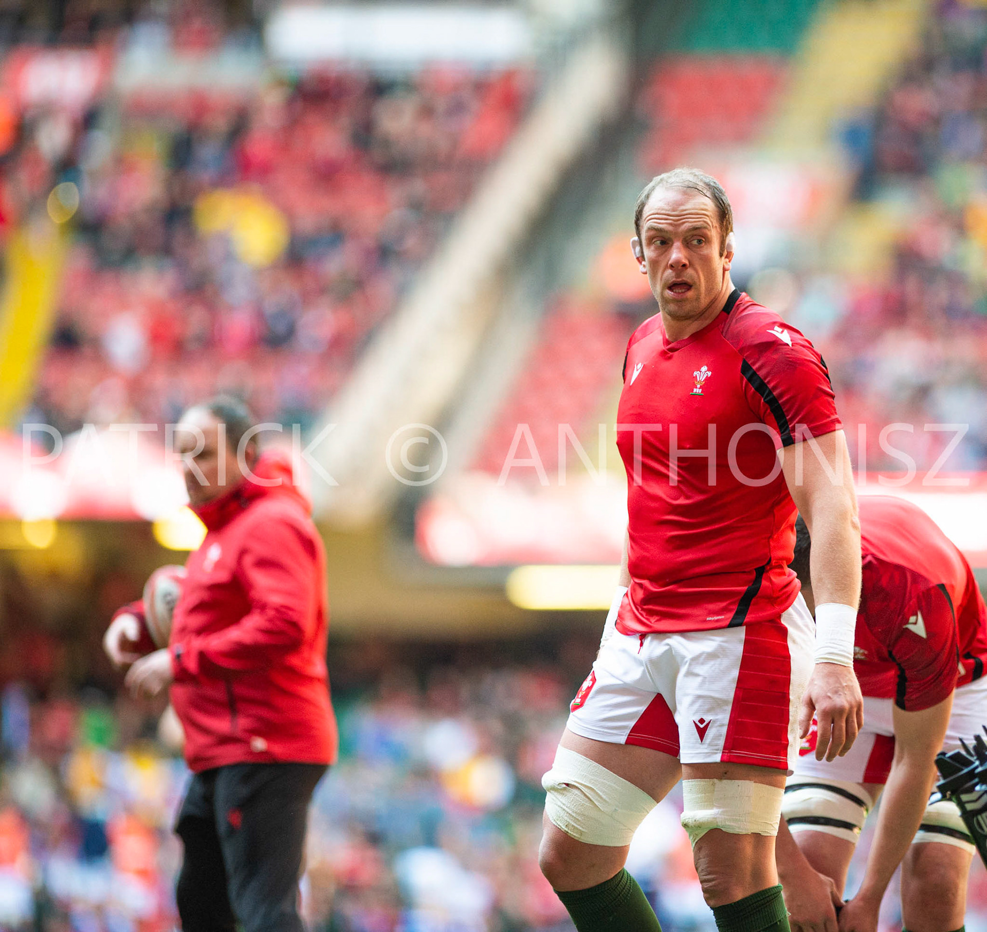 Wales v Italy Guinness Six Nations Cardiff, UK.19th Mar, 2022. Alun Wyn Jones of Wales seen at the Guinness Six Nations Championship 2022 match, Wales v Italy at the Principality Stadium in Cardiff