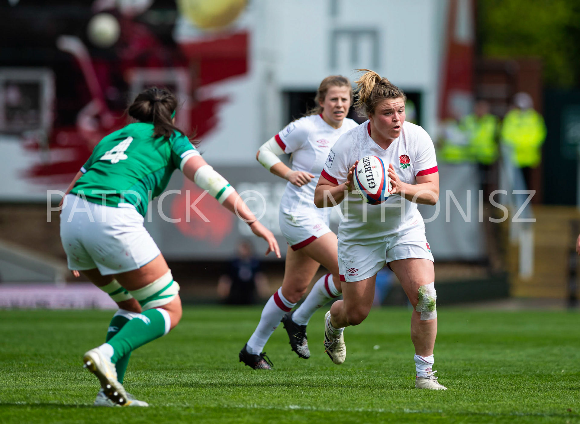 24th - April  2022 : England Vs Ireland round 4    TikTok Women's Six Nations at  Mattioli  Woods Welford Road.