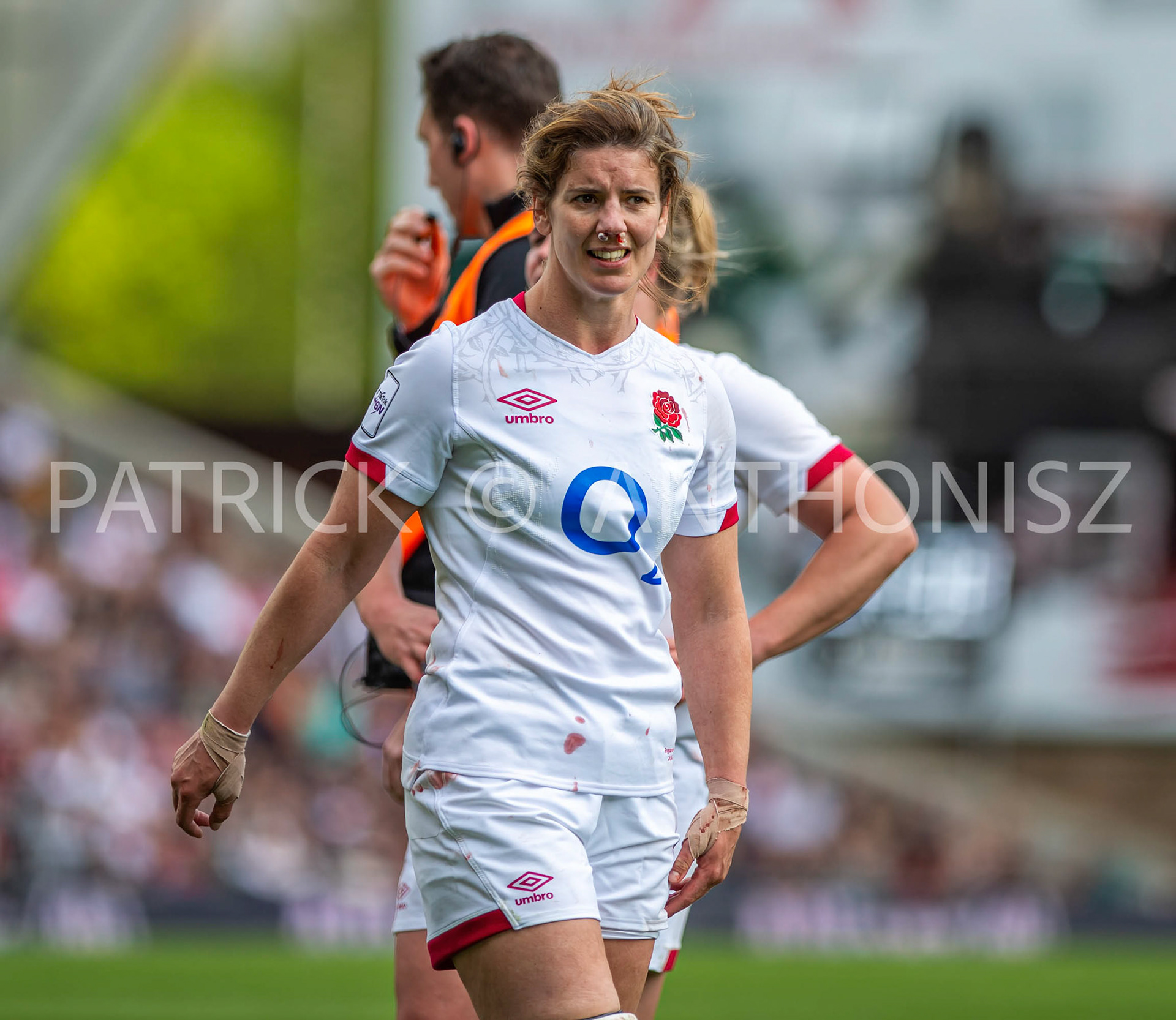 24th - April  2022 : England Vs Ireland round 4    TikTok Women's Six Nations at  Mattioli  Woods Welford Road.
