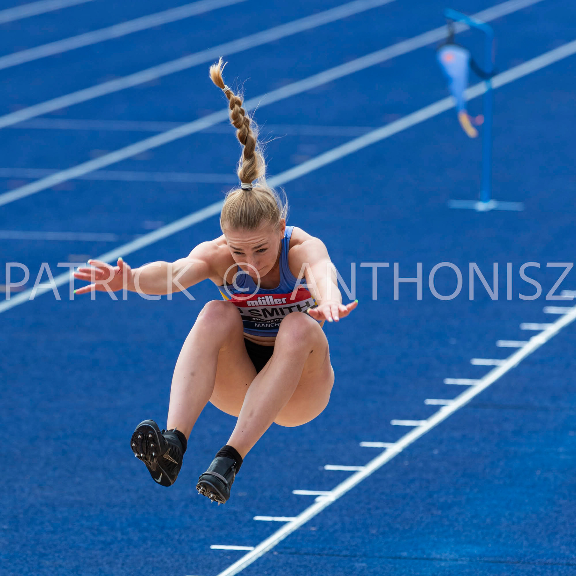 26-6-2022: Day 3 Women's Long Jump - Heptathlon SMITH Jodie WINDSOR SLOUGH ETON &amp; H  at the Muller UK Athletics Championships MANCHESTER REGIONAL ARENA – MANCHESTER