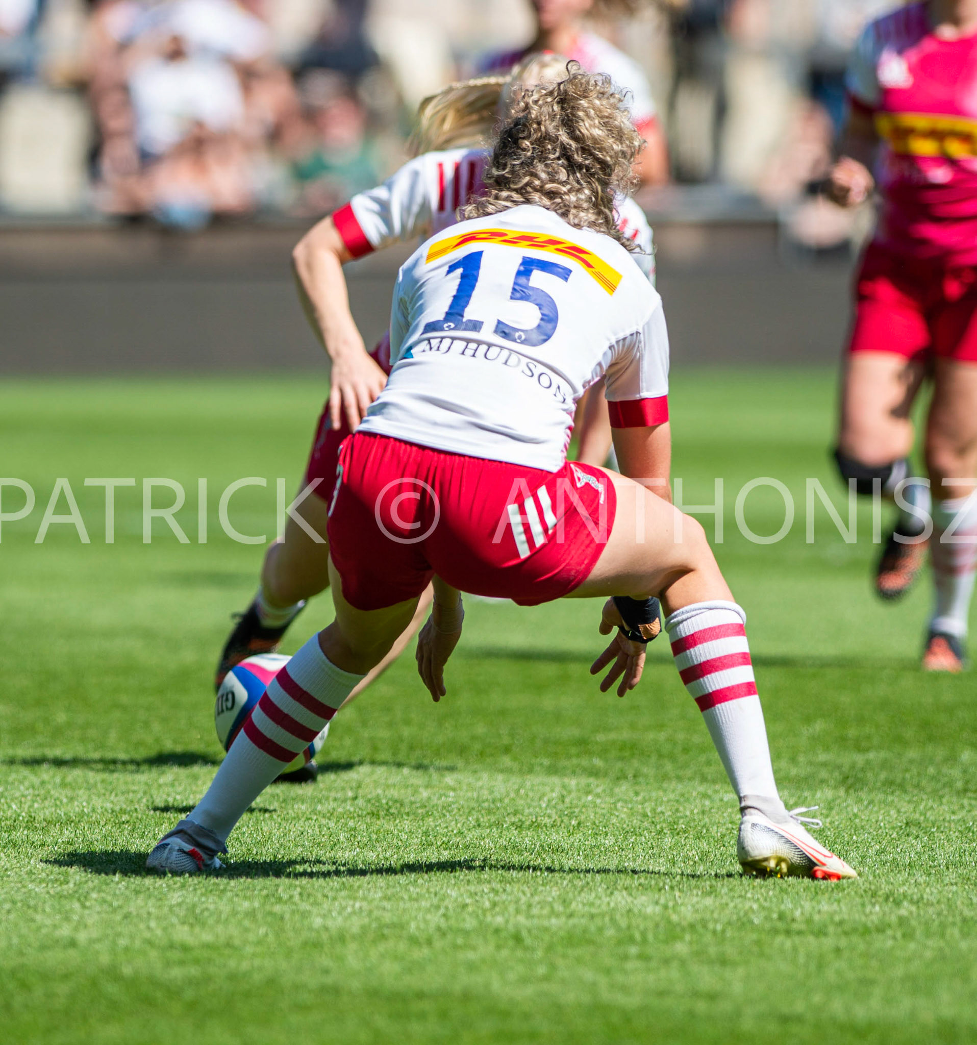 Northampton -14–May-2022.  Loughborough Lightning Vs Harlequins Womens at cinch Stadium Franklin's Gardens Northampton  .