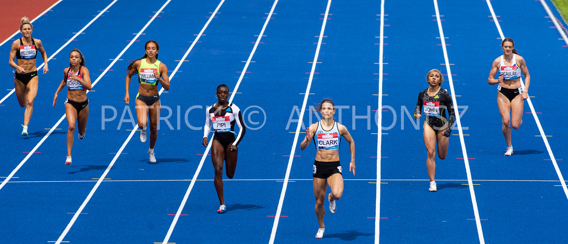21-MAY-2022  Zoey CLARK winning the Women 400m Event  in 51.88 at the Muller Birmingham  Diamond League   Alexander Stadium,  Perry Barr, Birmingham