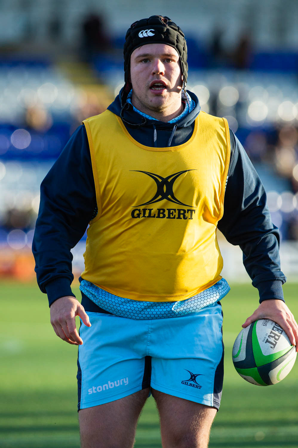 BUTTS PARK ARENA Coventry ,England 4th of December  2021 :  Greene King IPA Championship  match between Coventry Rugby Vs  Bedford Blues Rugby at Butts Park Arena Coventry UK .Final score: Coventry Rugby   :   Bedford Blues Rugby .